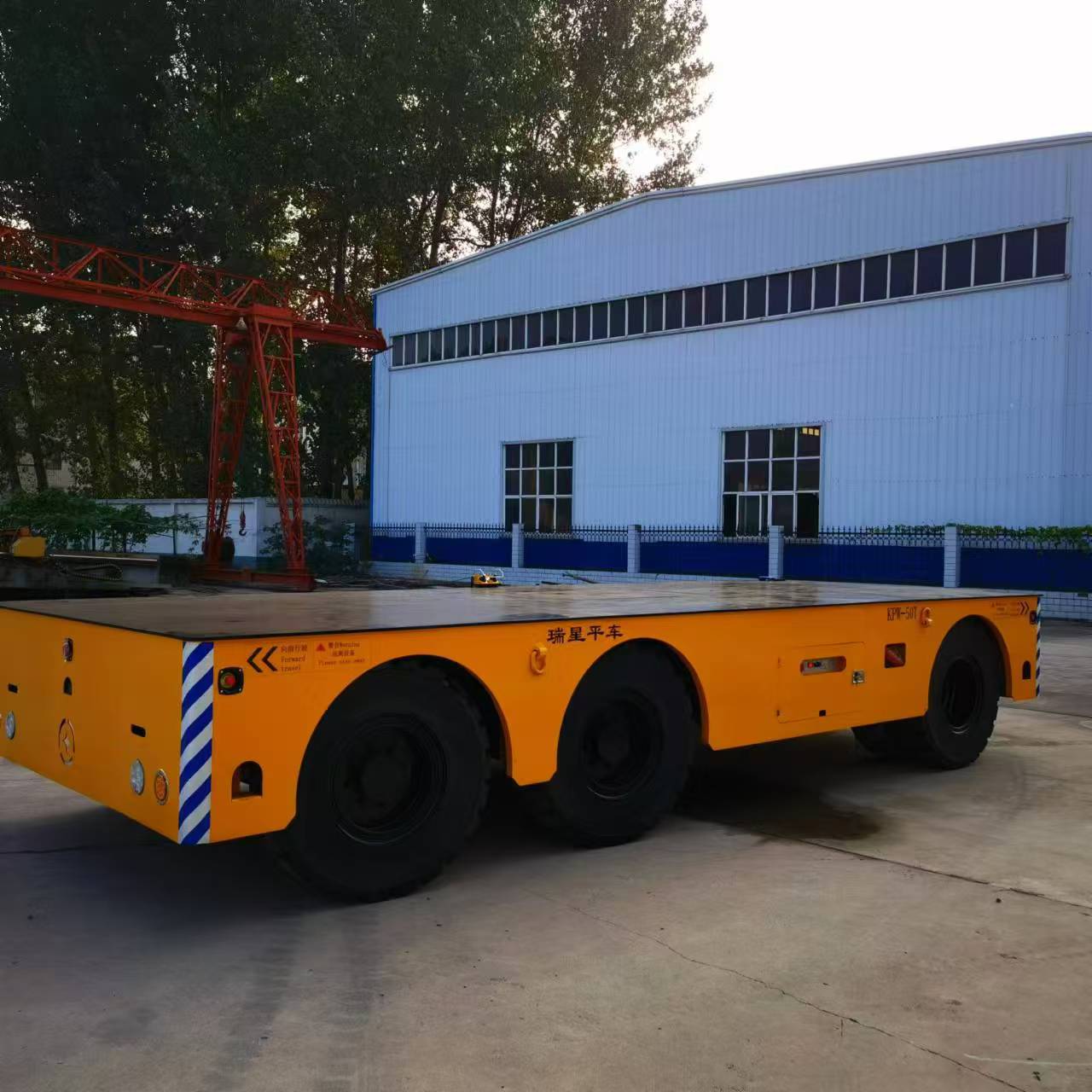 KPW-50T锂电池供电无轨平车速度0-40-4