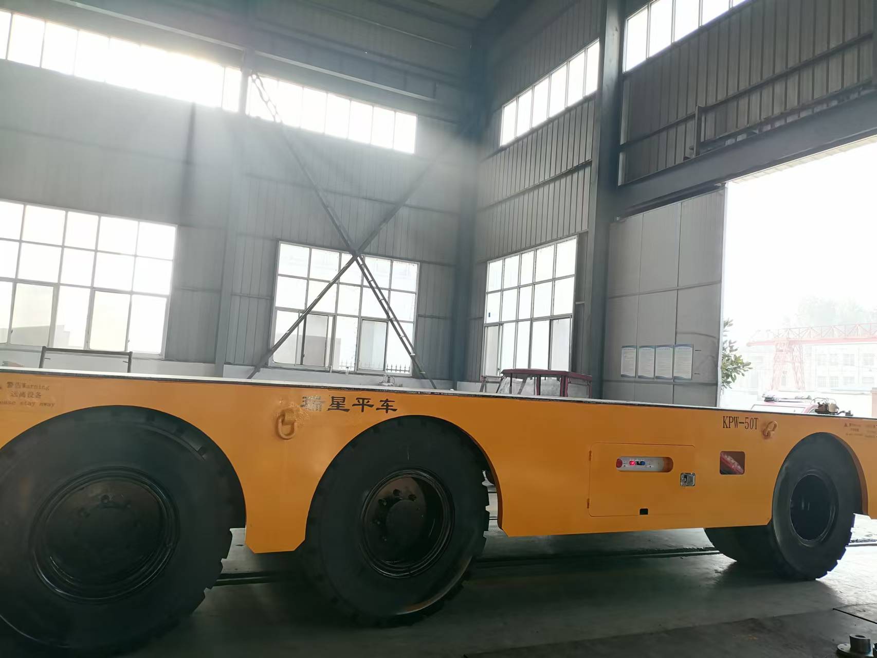 KPW-50T锂电池供电无轨平车速度0-40-1