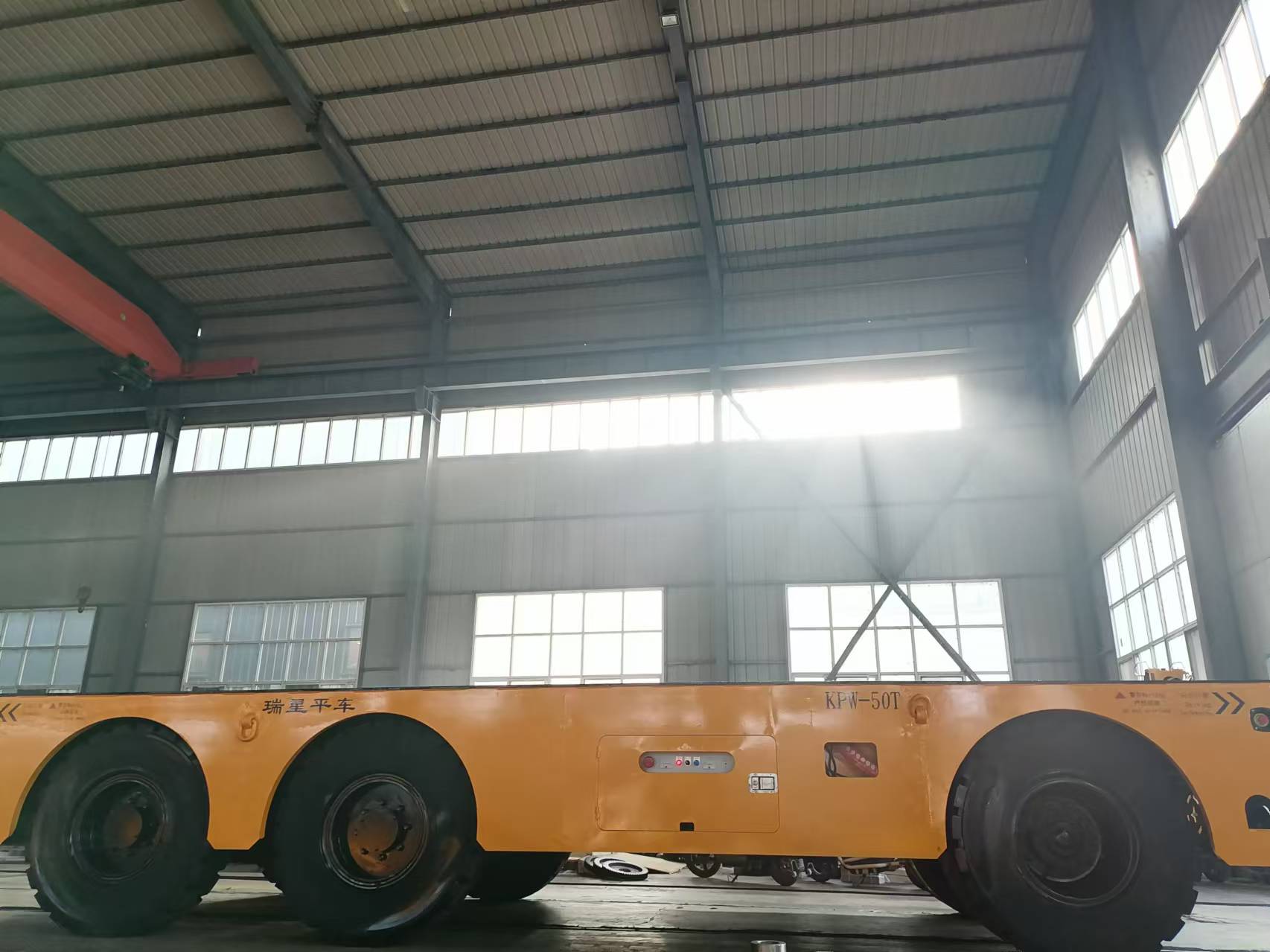 KPW-50T锂电池供电无轨平车速度0-40-2